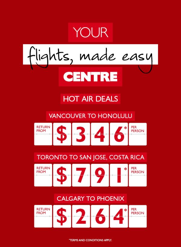 Cheap Flights, Vacation Packages & Travel Deals Flight Centre